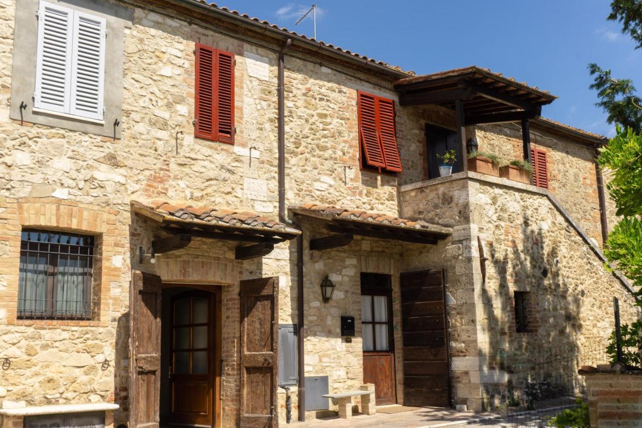 La Stalla De La Costa Asciano Buitenkant foto